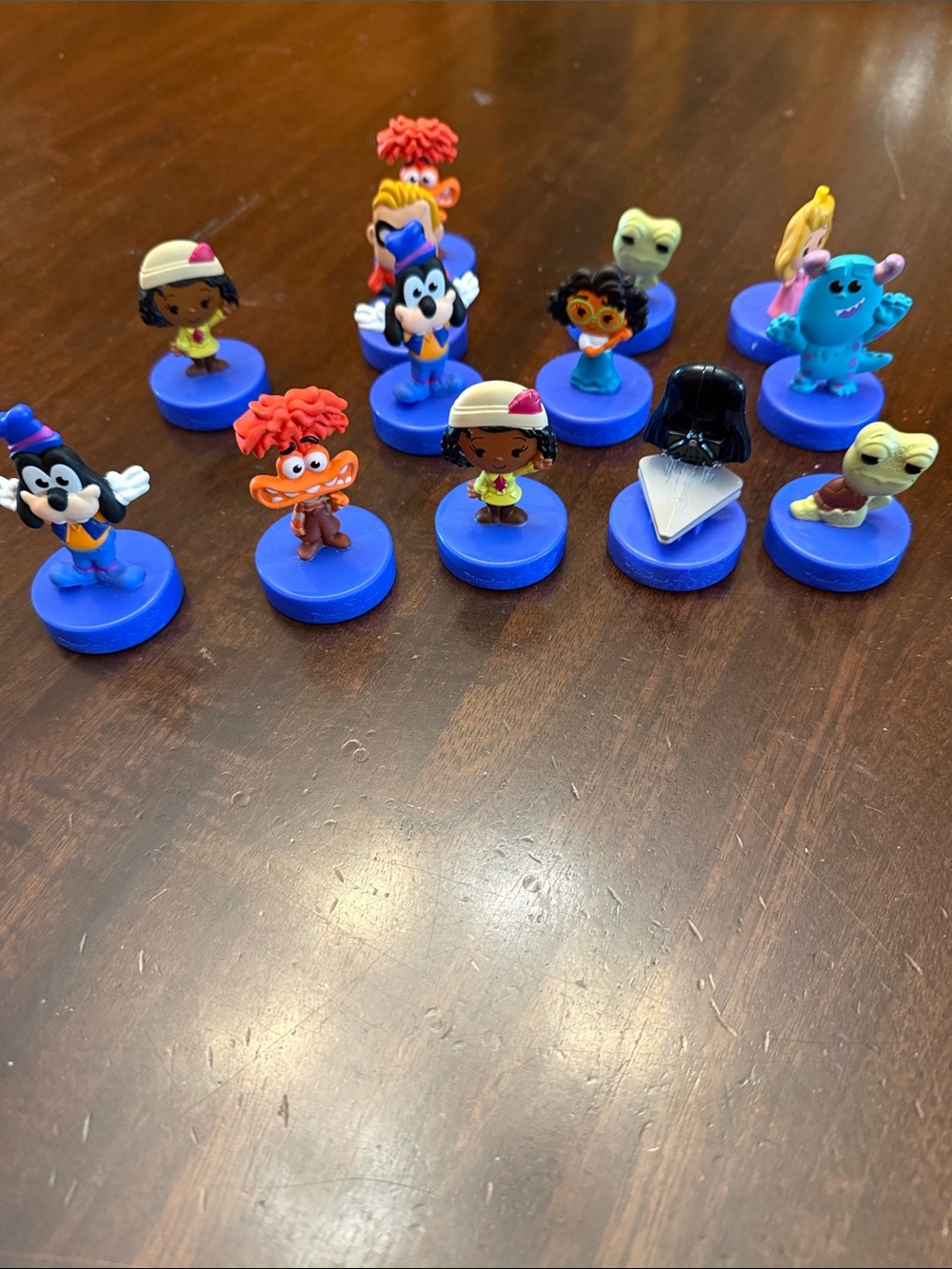 Disneyland 70th Anniversary toys as shown.